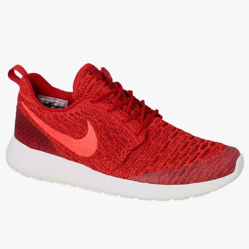 Damen Sneaker NIKE WMNS ROSHE ONE FLYKNIT 704927601 Rot