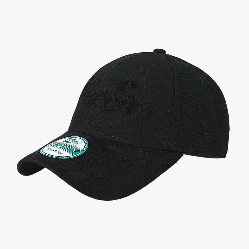 Kinder Cap NEW ERA MÜTZE SUEDE SCRIPT NEW ERA BLACK 80212674 Schwarz