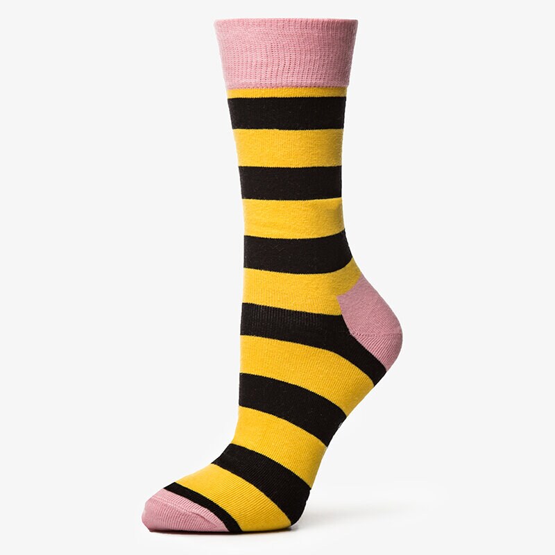 Damen Socken HAPPY SOCKS SOCKEN STRIPE STR012000 Multicolor