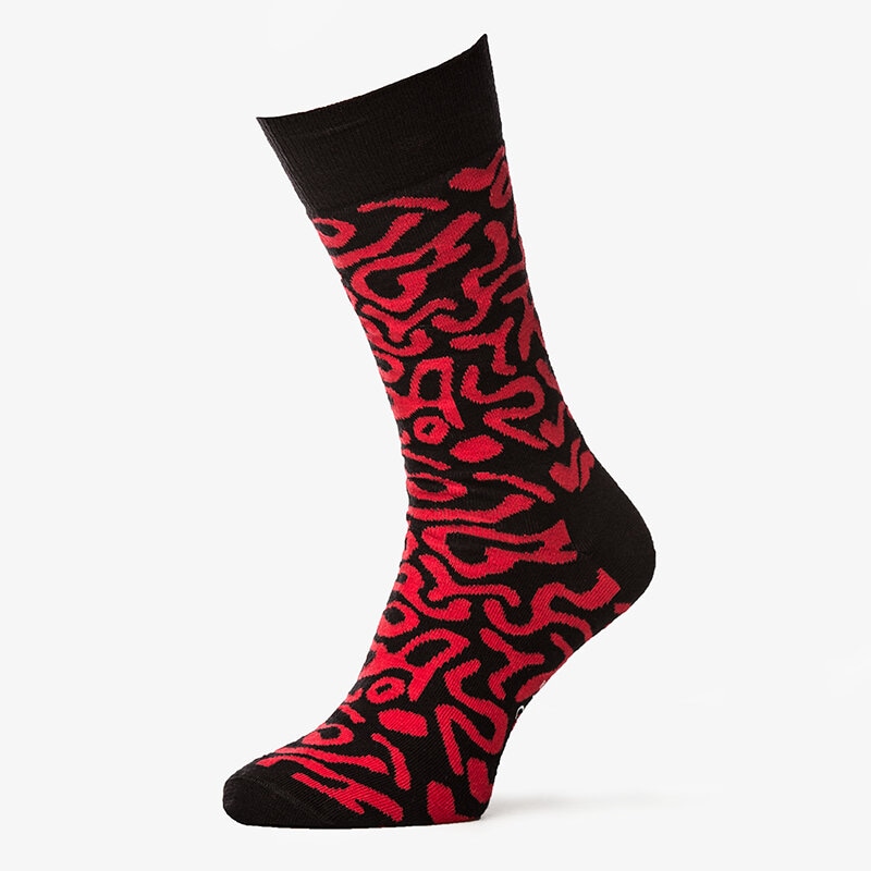 Damen Socken HAPPY SOCKS SOCKEN ARTSY ATS014000 Rot