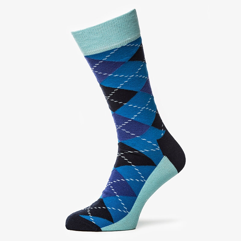 Damen Socken HAPPY SOCKS SOCKEN ARGYLE ARY016001 Multicolor
