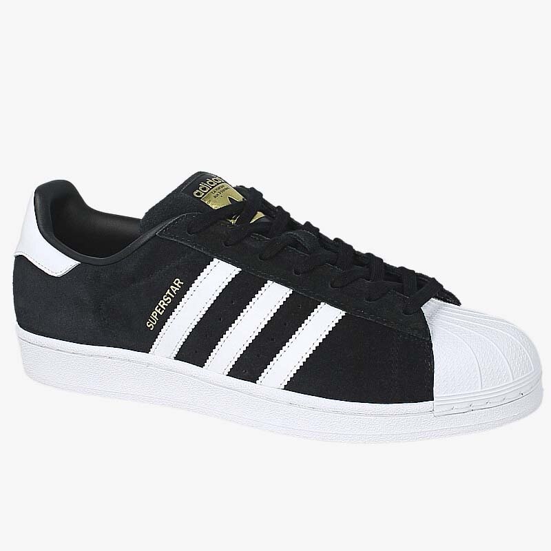ADIDAS SUPERSTAR SUEDE S75143 Schwarz