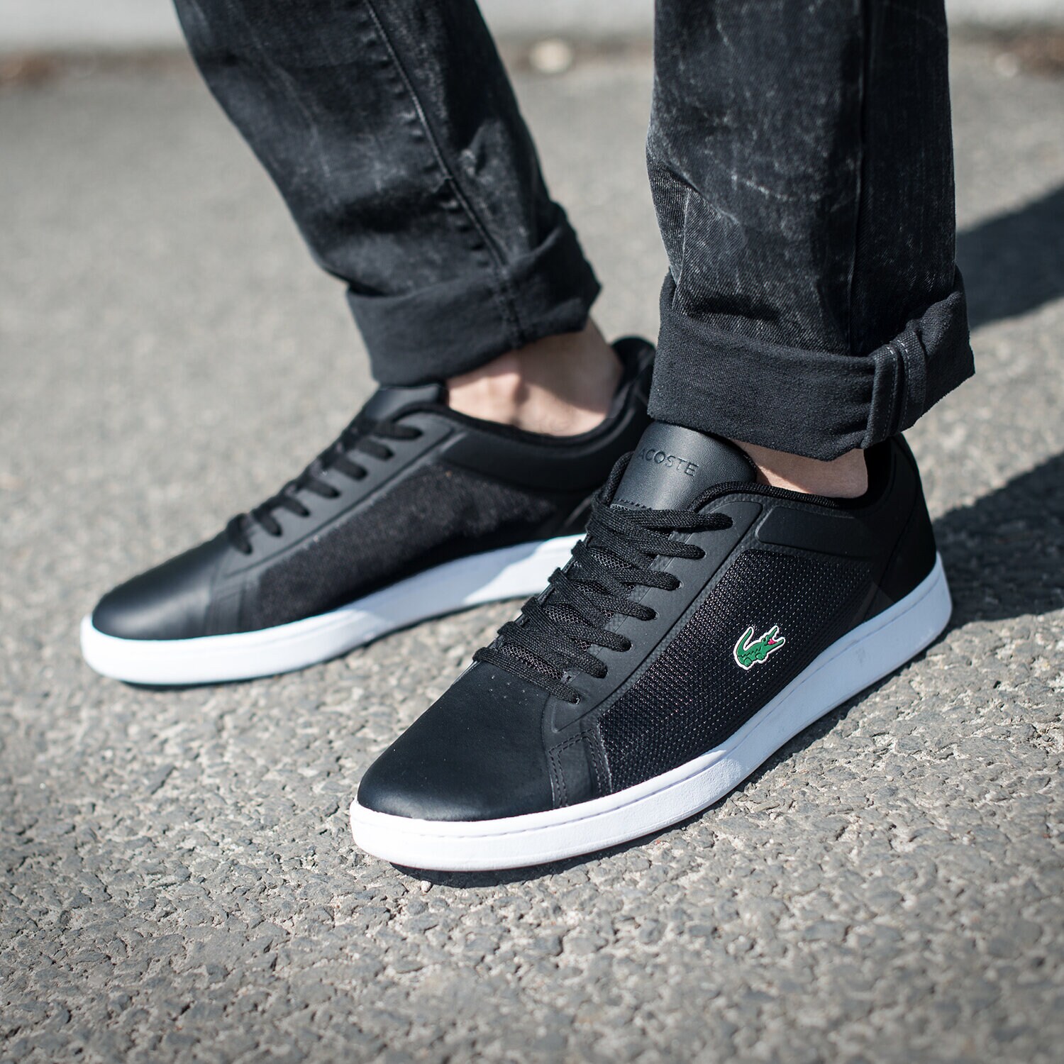 Herren Sneaker LACOSTE ENDLINER 116 2 731SPM0008024 Schwarz