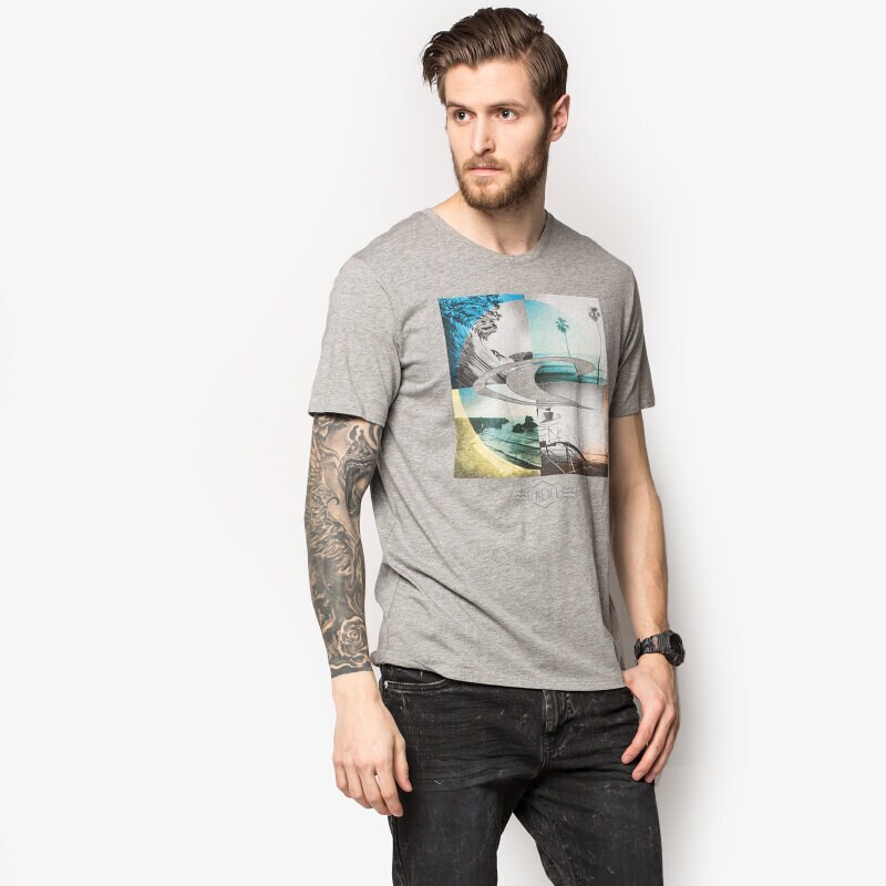 Herren T-Shirt O'NEILL T-SHIRT LM CAPTURE FRAMES 6036238001 Grau