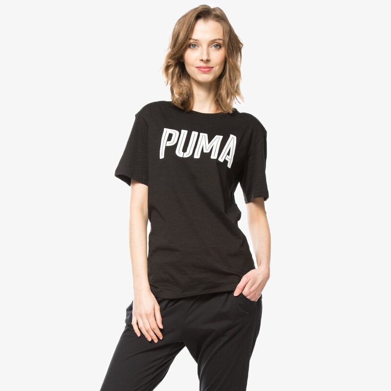 Damen T-Shirt PUMA T-SHIRT STYLE SWAGGER 83634701 Schwarz