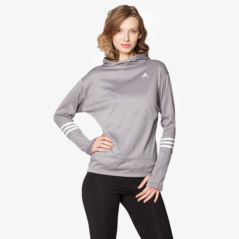 Damen ADIDAS SWEATSHIRT RS ICON HOOD W AI8278 Grau