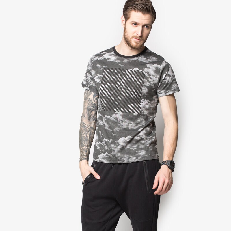 Herren T-Shirt CONFRONT T-SHIRT PULPO CF16TSMPR005 Grau