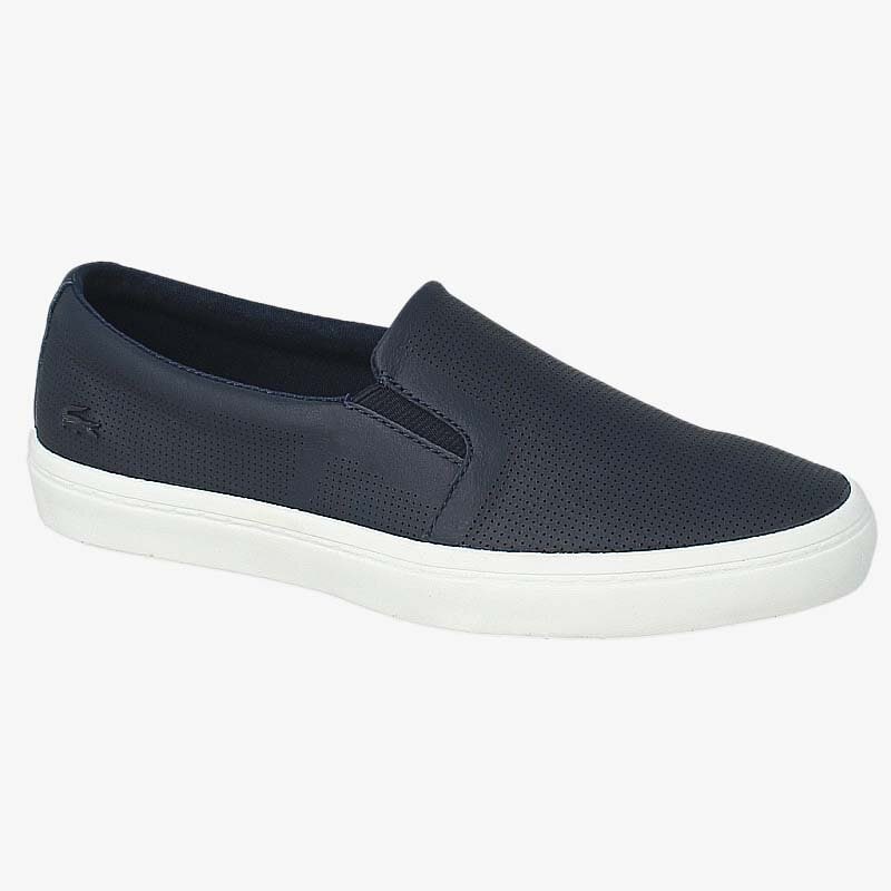 Damen Casual Schuhe LACOSTE GAZON SLIP ON 116 1 731CAW0116003 Dunkelblau