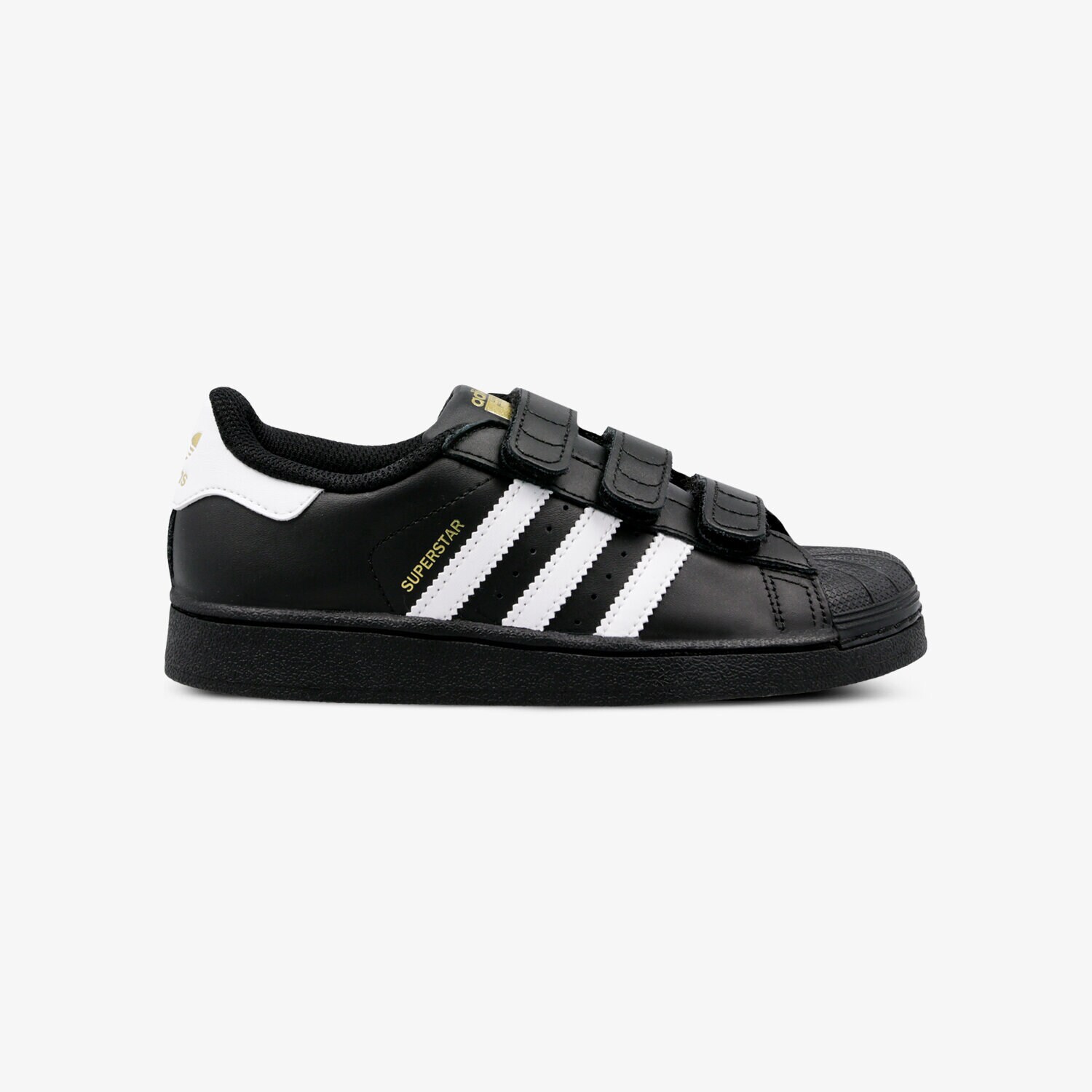 Kinder Sneaker ADIDAS SUPERSTAR CF C  B26071 Schwarz