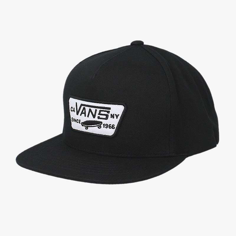 Kinder Cap VANS MÜTZE FULL PATCH SNAPBACK BLACK VQPU9RJ Schwarz
