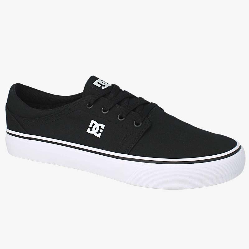 Herren Skaterschuhe DC TRASE TX  ADYS300126BKW Schwarz