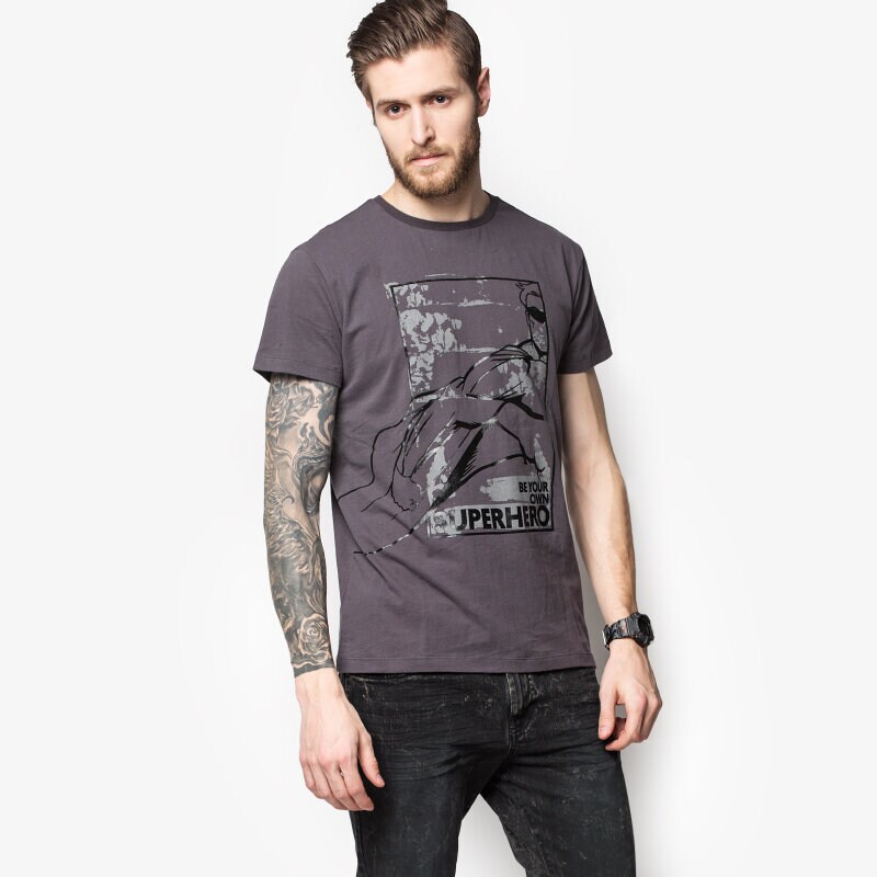 Herren T-Shirt CONFRONT T-SHIRT BOGOTA CF16TSM14001 Grau