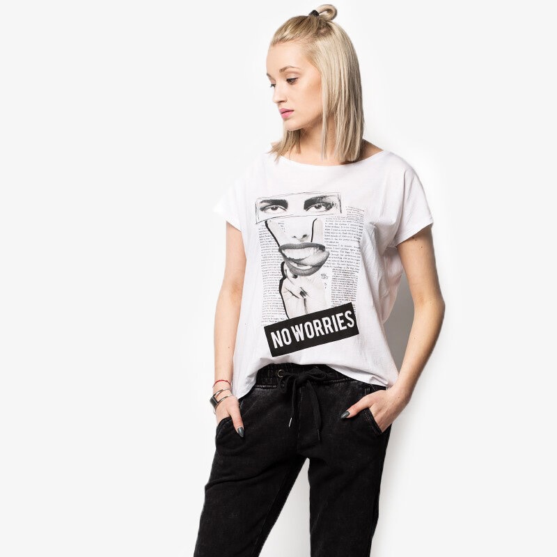Damen T-Shirt CONFRONT T-SHIRT ELBRUS CF16TSD08001 Weiß