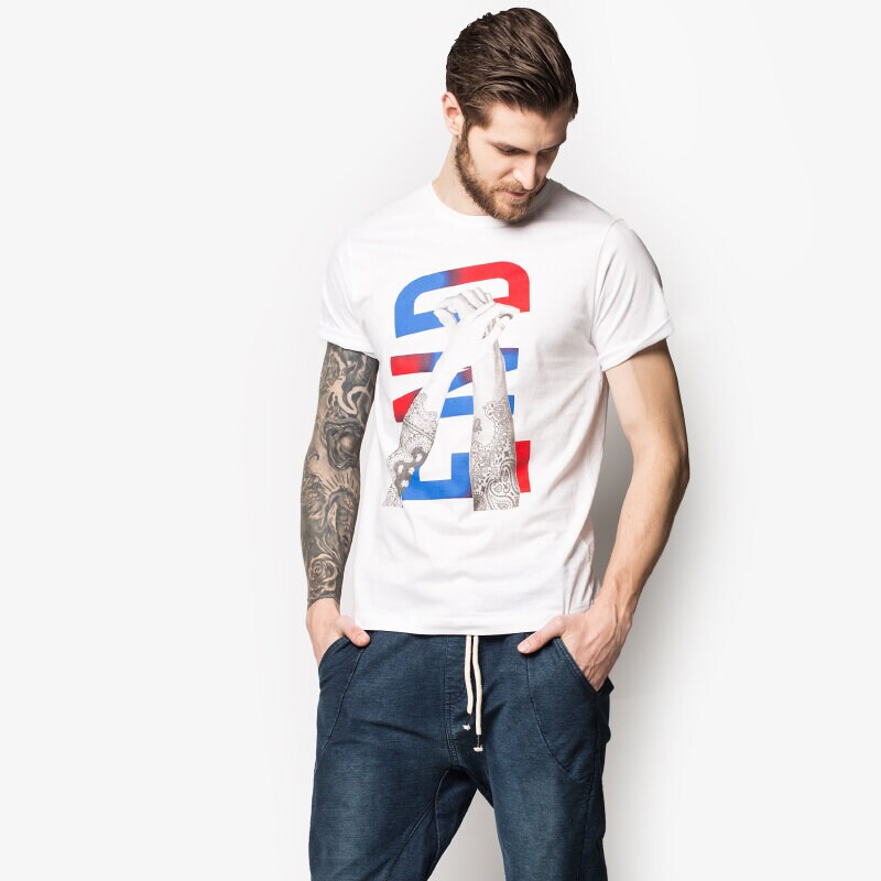 Herren T-Shirt CONFRONT T-SHIRT TORTILLA CF16TSMPR011 Weiß