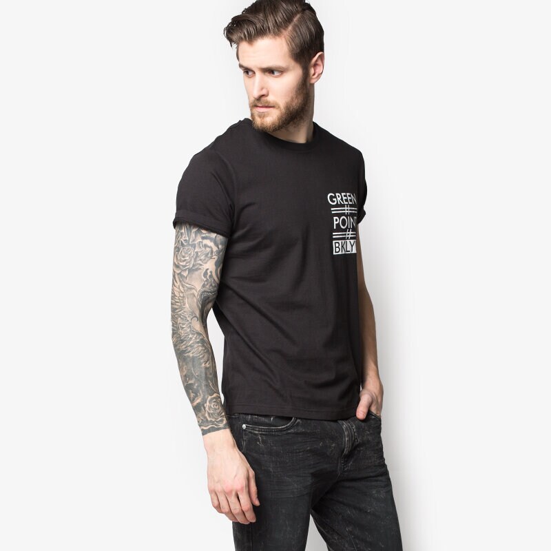 Herren T-Shirt CONFRONT T-SHIRT MIGAS CF16TSMPR012 Schwarz