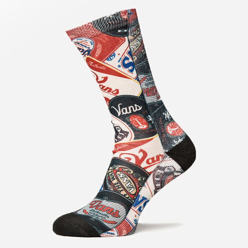 Damen Socken VANS SOCKEN TAPPED CREW BERR BELLY L V56ZJ0Y Multicolor