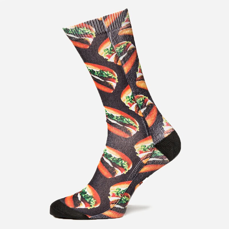 Damen Socken VANS SOCKEN LATE NIGHT CREW AUTHENTIC BURGER M V6H7J0V Multicolor