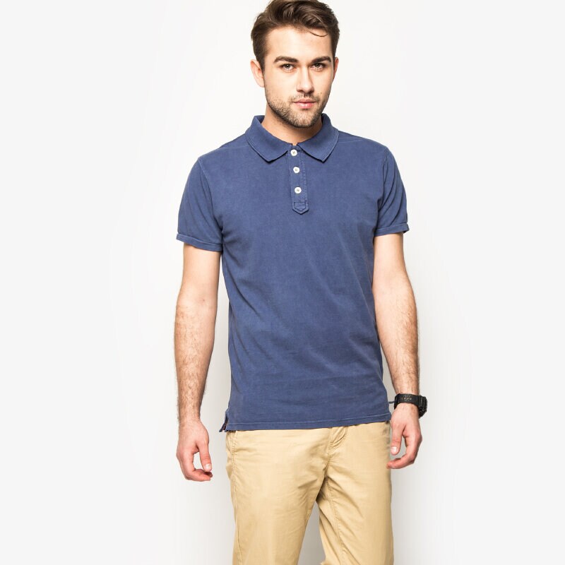 Herren Polo-Shirt CONFRONT POLO MANAUS CF16POM15001 Blau