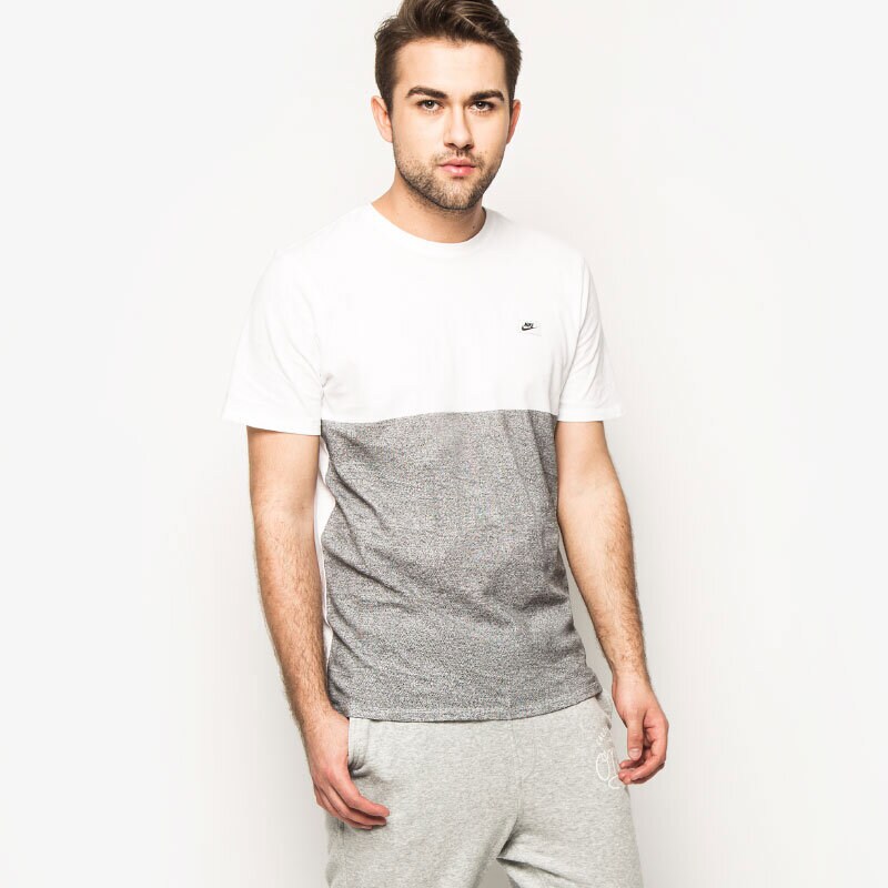 Herren T-Shirt NIKE T-SHIRT TEE-SHOEBOX 739469100 Weiß