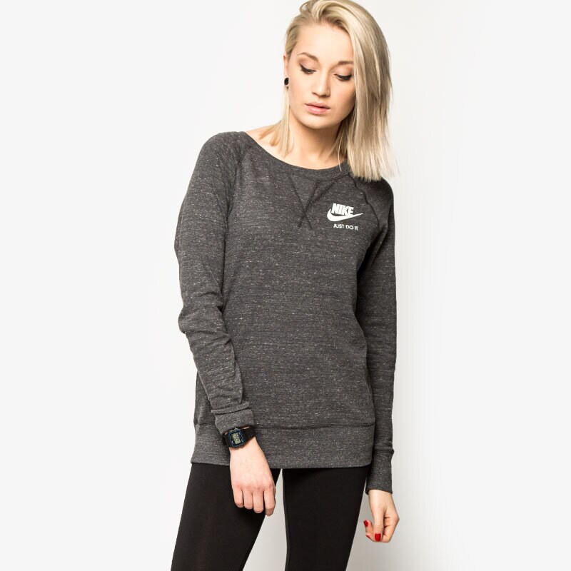 Damen NIKE SWEATSHIRT GYM VINTAGE CREW 726055060 Grau