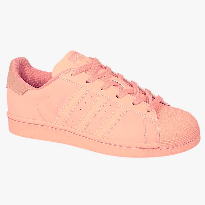 Damen Sneaker ADIDAS SUPERSTAR ADICOLOR S80330W Orange