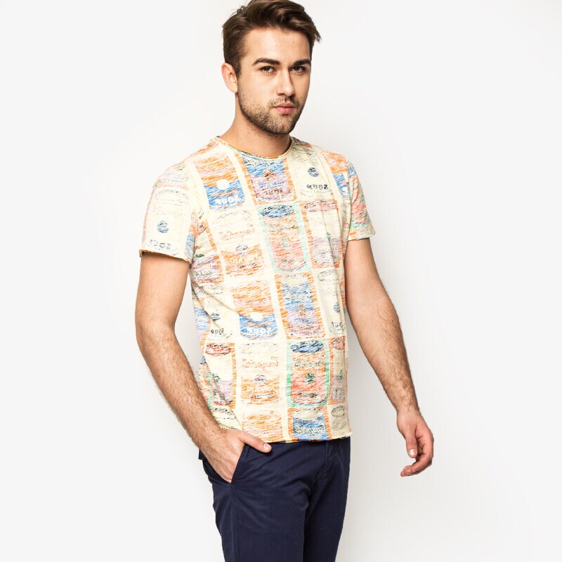 Herren T-Shirt CONFRONT T-SHIRT SALTA CF16TSM64001 Multicolor