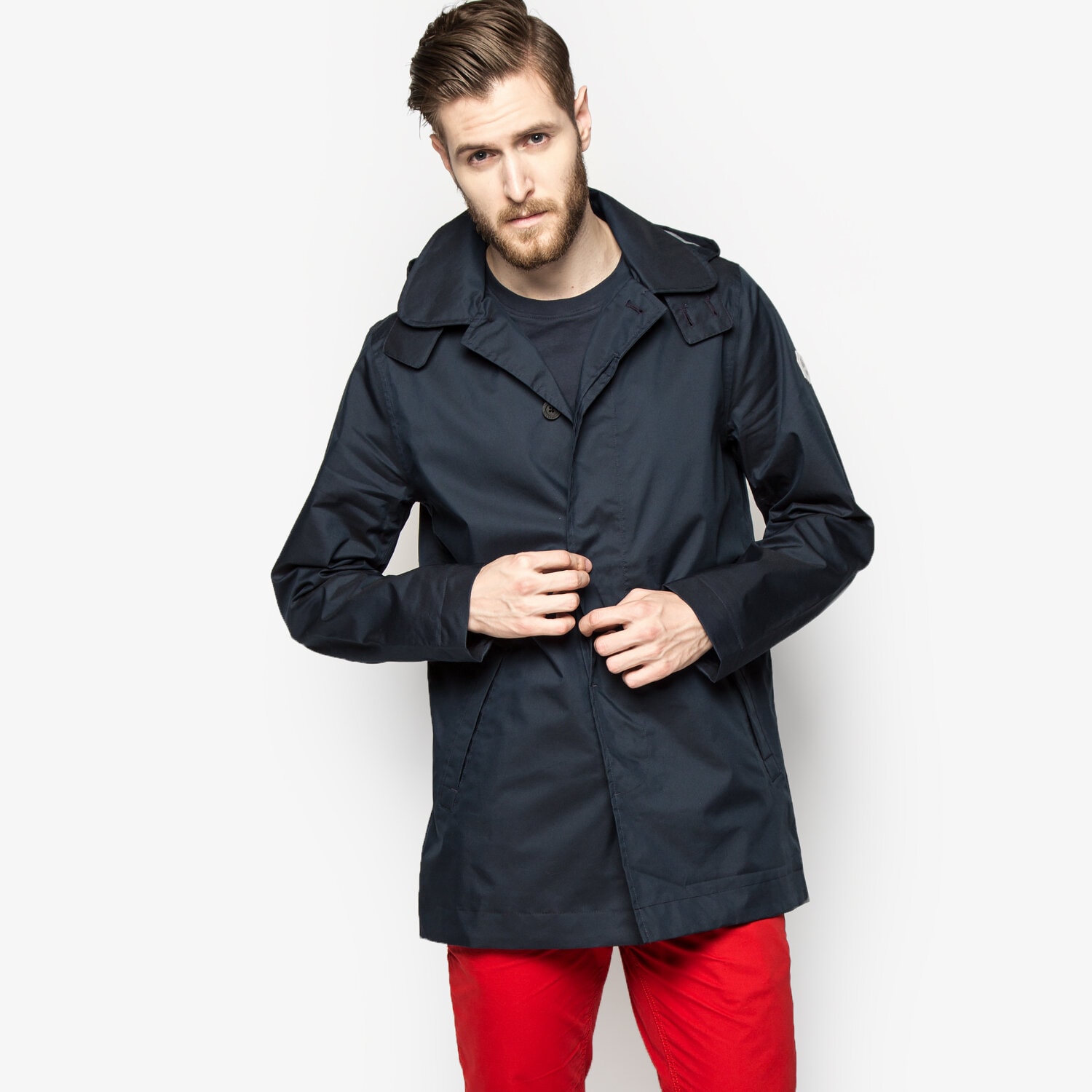 Herren Übergangsjacke TIMBERLAND JACKE GRA MOUNTAIN A1EV8433 Dunkelblau