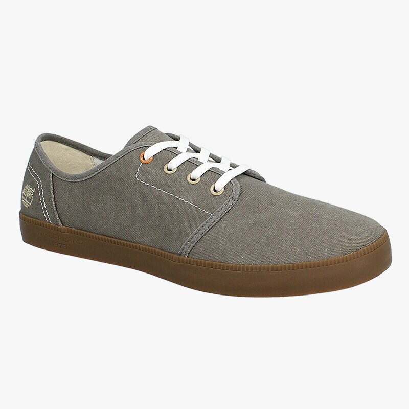 Herren Casual Schuhe TIMBERLAND NEWPORT BAY CANVAS PLAIN A15XU Khaki