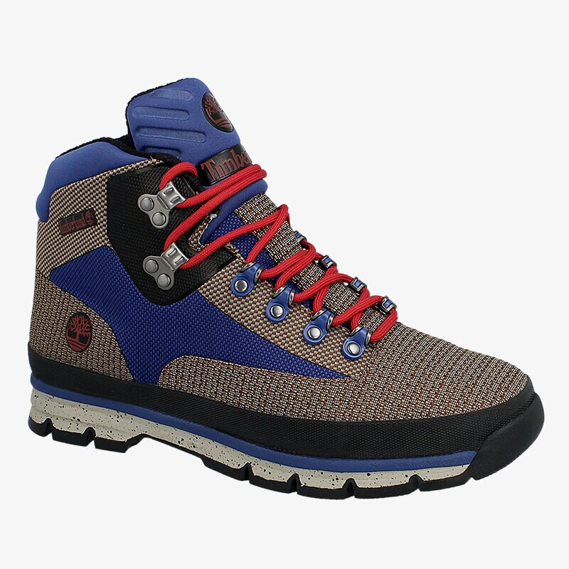 Herren Outdoor Schuhe TIMBERLAND EURO HIKER JACQUARD  A15QZ Braun