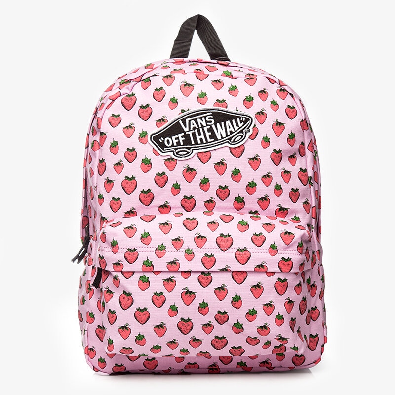 Damen Rucksack VANS REALM BACKPACK STRAWBERRIES VNZ0IJS Rosa
