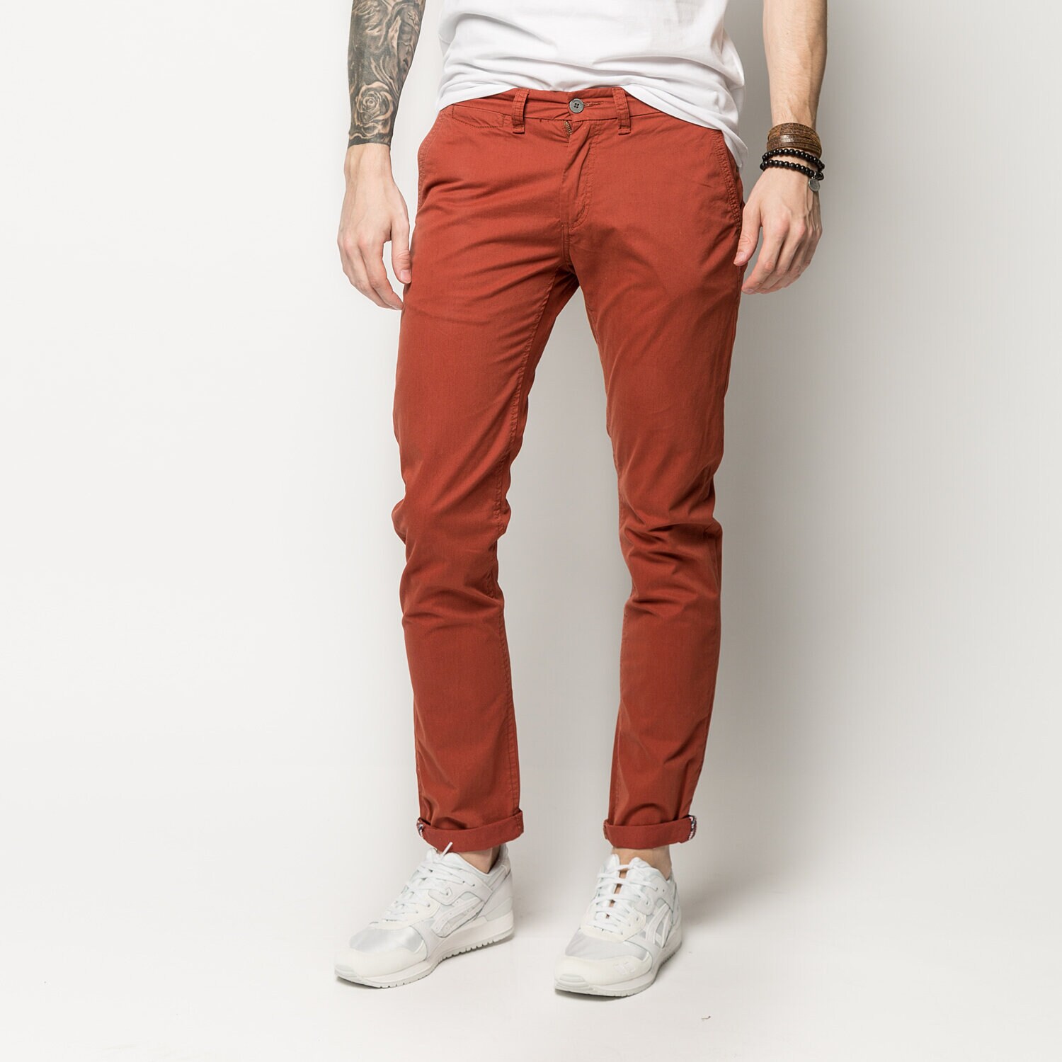 Herren Hosen CONFRONT HOSE JASPER CFV16SPM01004 Dunkelrot