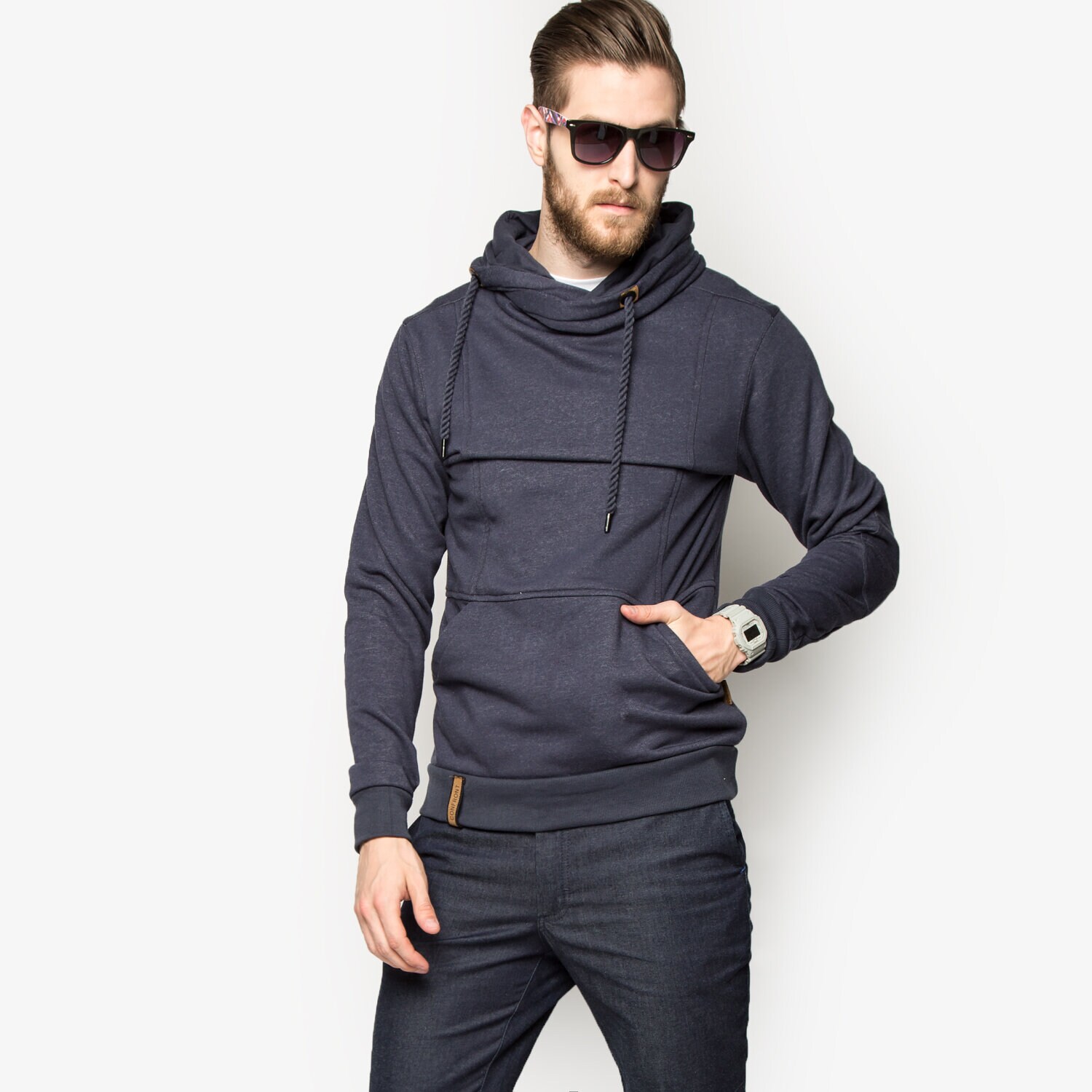 Herren CONFRONT SWEATSHIRT BOGOTA CF16BLM18001 Dunkelblau