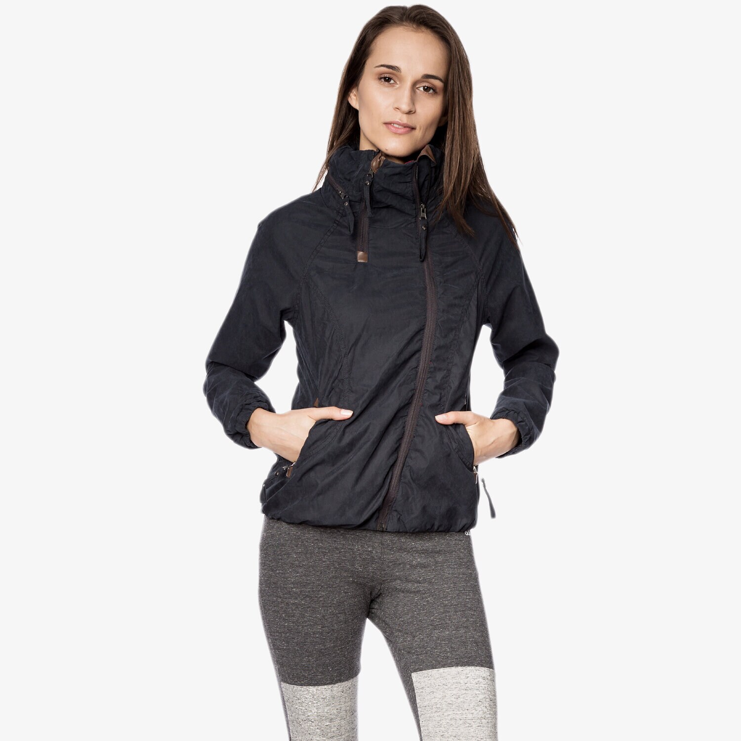 Damen Übergangsjacke CONFRONT JACKE KATLA CF16KUD01001 Schwarz