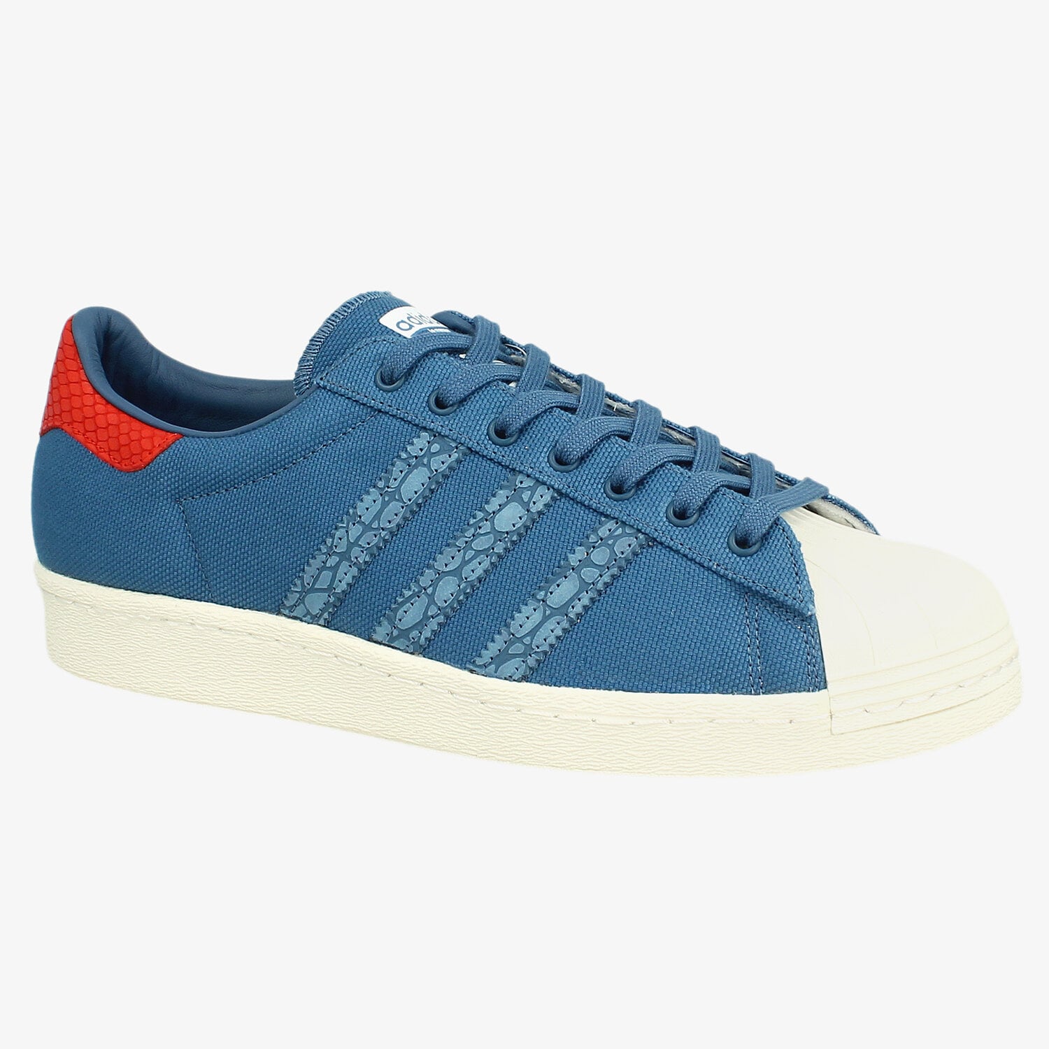 ADIDAS SUPERSTAR 80S ANIMAL S75004 Blau