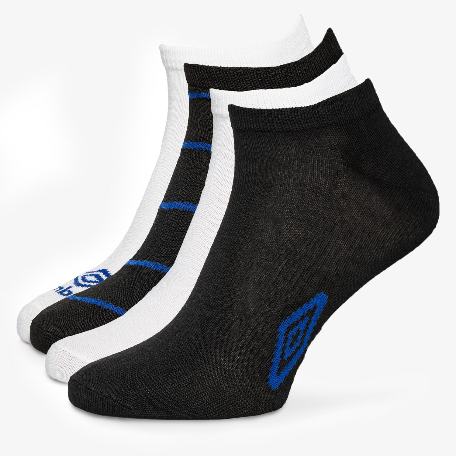 Damen Socken UMBRO FOOTIES 4PACK UM24169N Multicolor