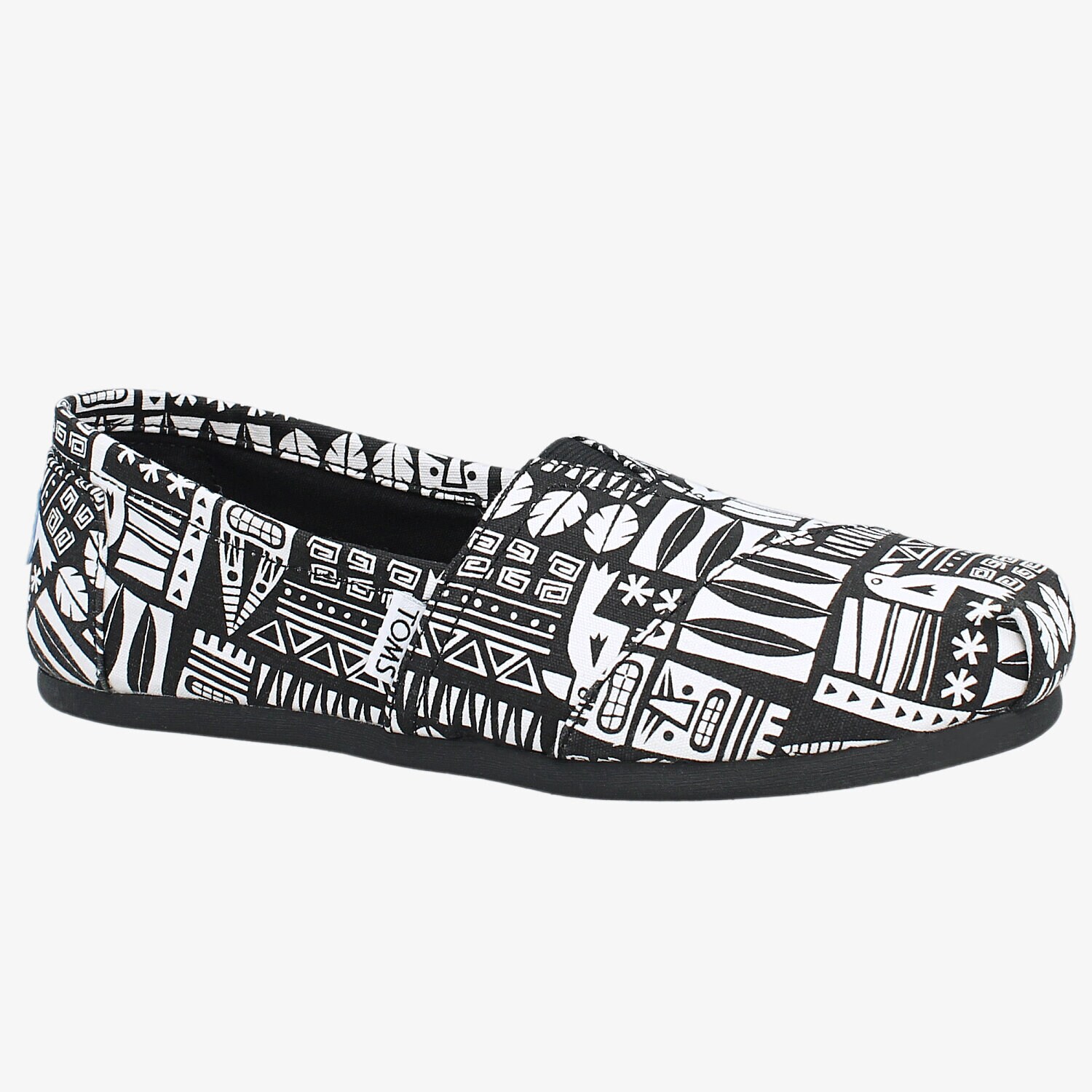 Damen Casual Schuhe TOMS ALPARGATA 10007563 Schwarz