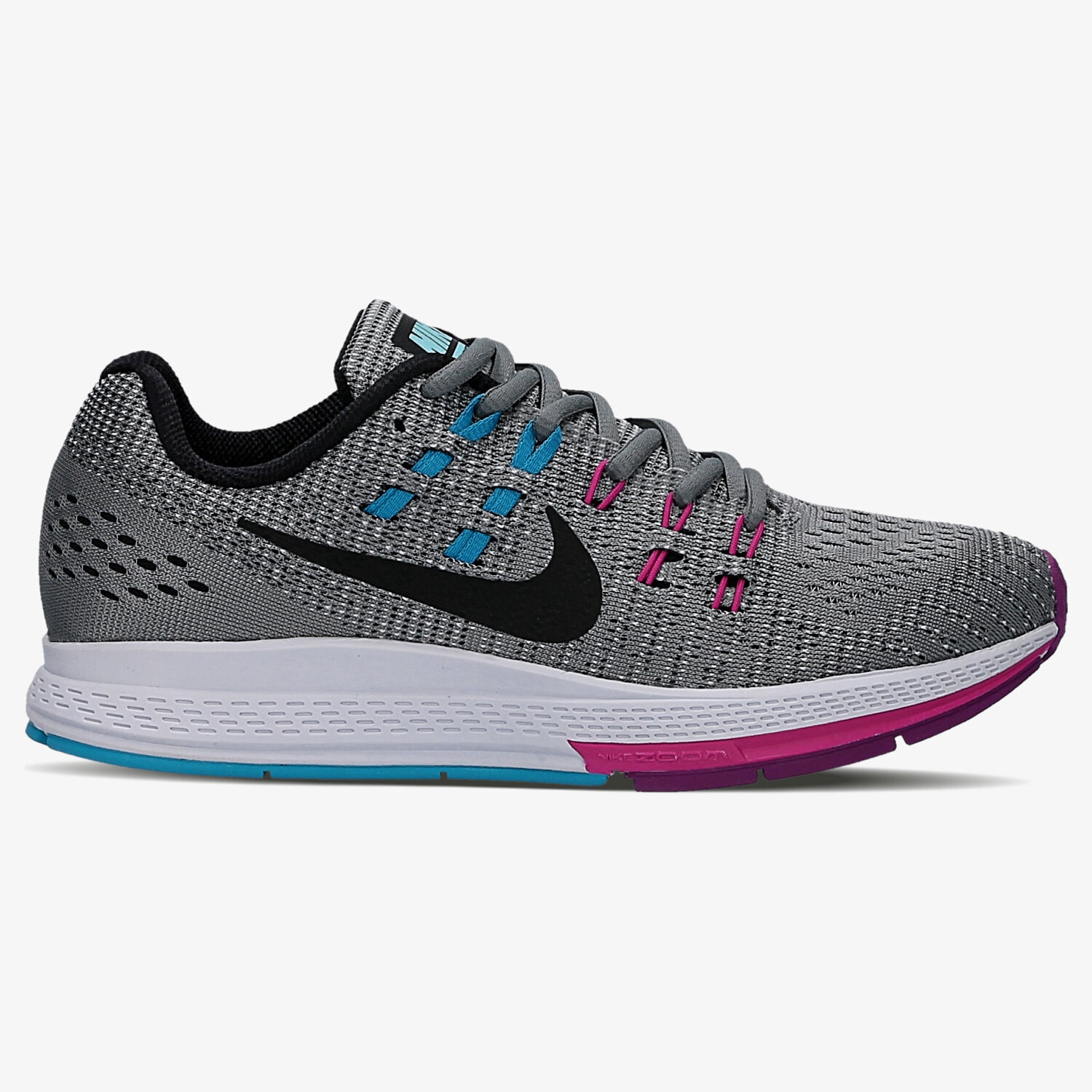 Damen Sneaker NIKE W AIR ZOOM STRUCTURE 19 806584005 Grau