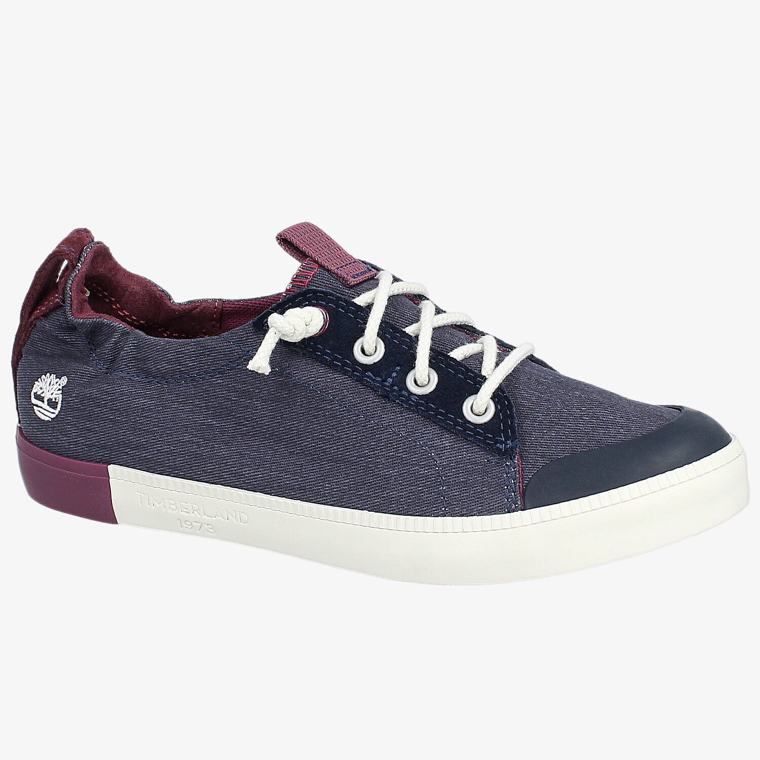 Damen Sneaker TIMBERLAND NEWPORT BAY CANVAS PLAIN A17BS Dunkelblau