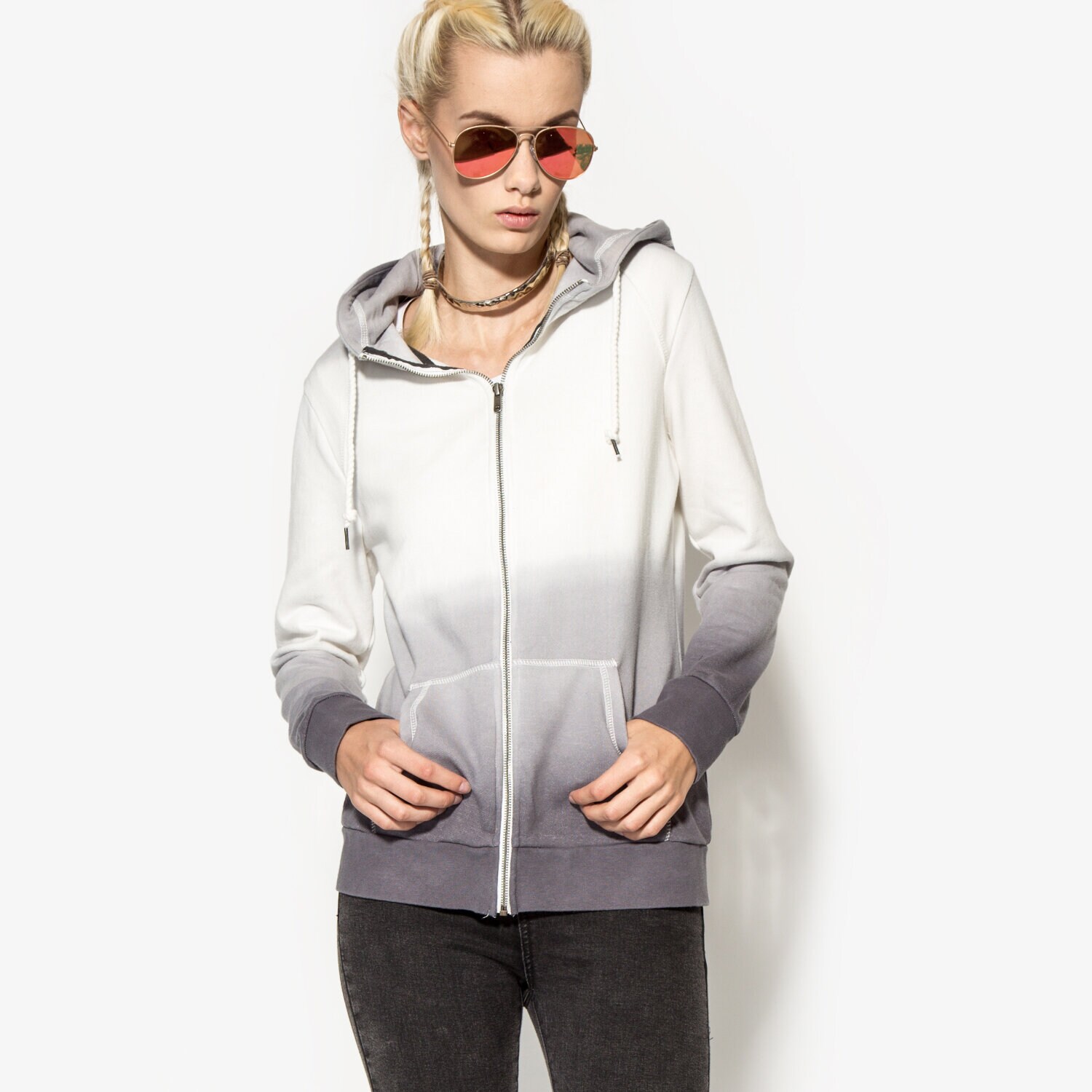 Damen CONFRONT SWEATSHIRT KAMLA CFV16BLD02002 Weiß