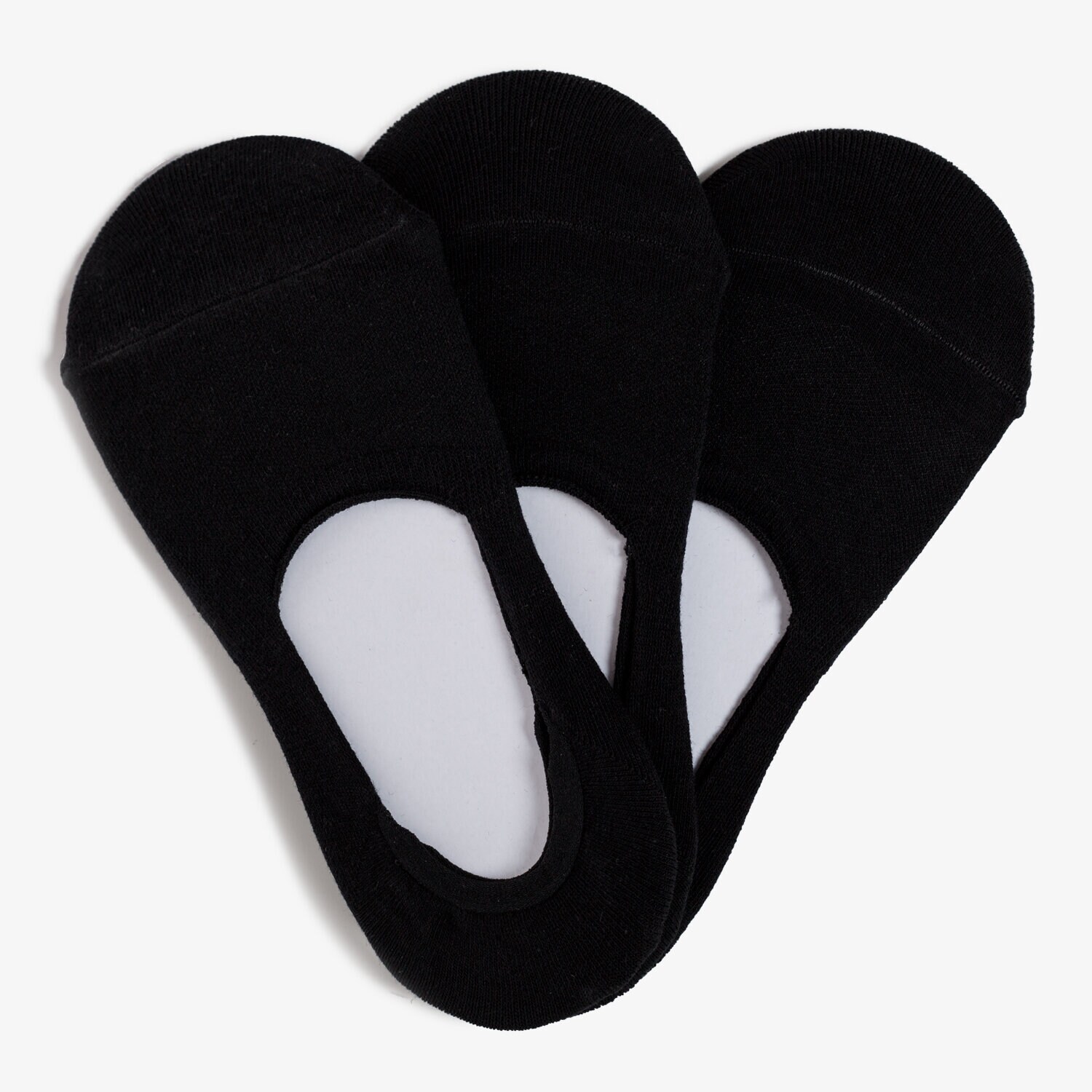 Damen Socken SIZEER FOOTIES FOOTIE 3PACK SI16FTD001B Schwarz