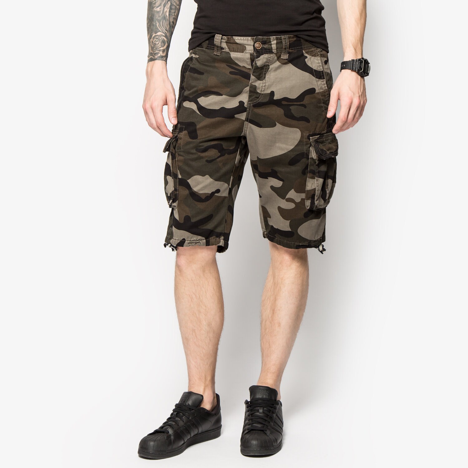 Herren Shorts CONFRONT SHORTS MONTEVIDEO CF16SZM30001 Khaki