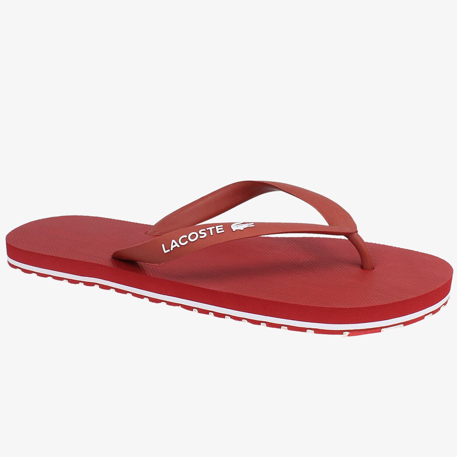 Herren LACOSTE NOSARA LCR 727SPM1083Y80 Rot