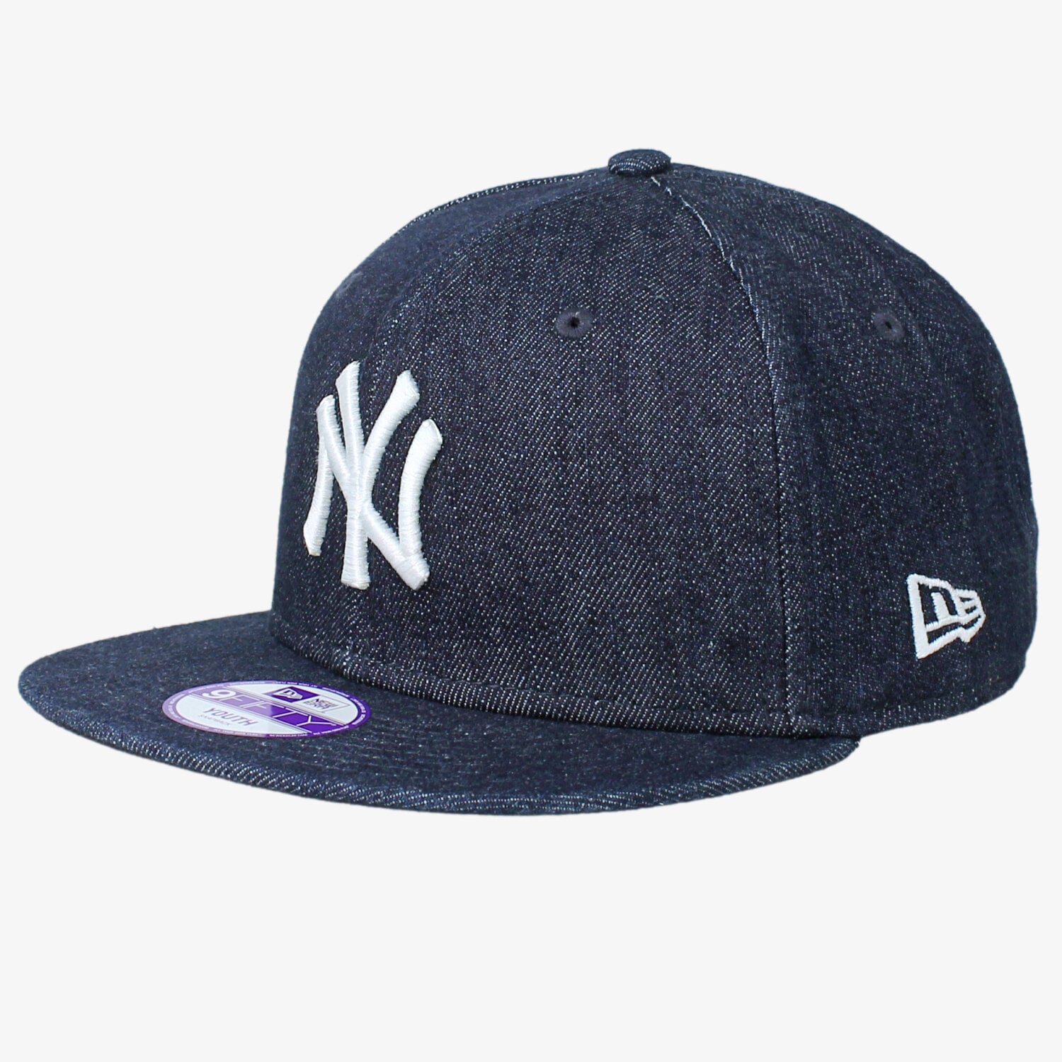 Kinder Cap NEW ERA MÜTZE K DENIM BASIC 9FIFTY NY YANKEES NAVY/WHT 11066059 Dunkelblau