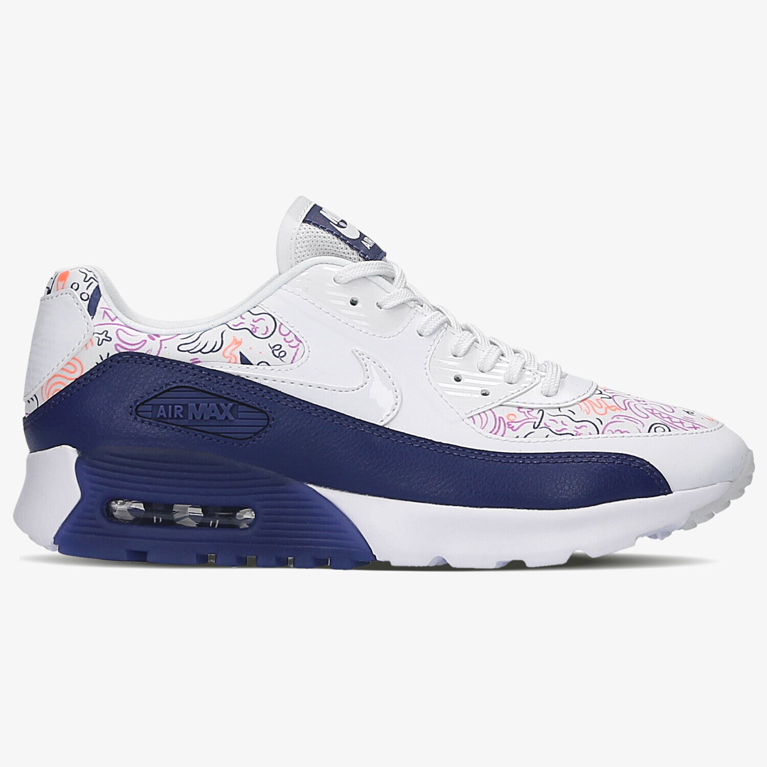 Damen Sneaker NIKE W AIR MAX 90 ULTRA PRINT 833339100 Multicolor