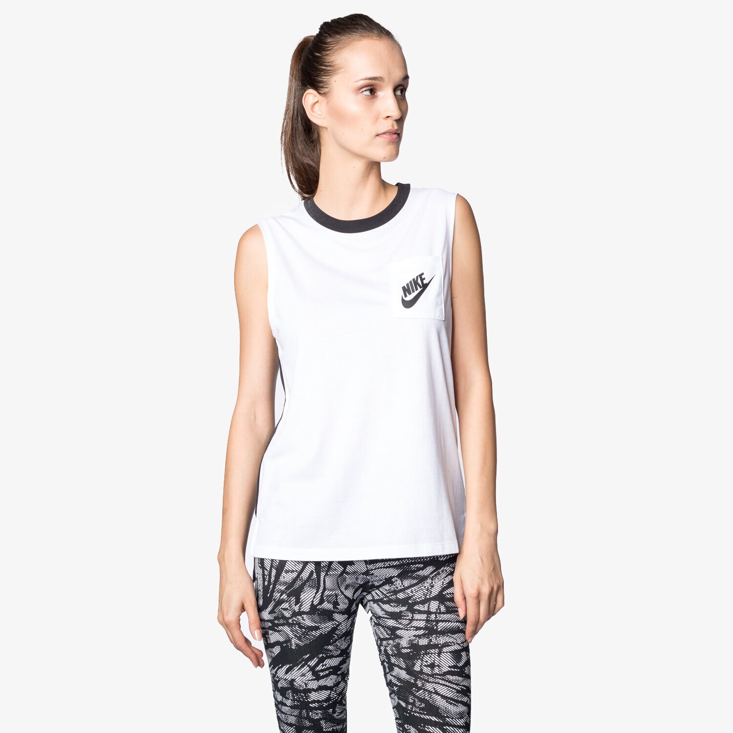 Damen T-Shirt NIKE TANK SIGNAL MUSCLE TANK 743970100 Weiß
