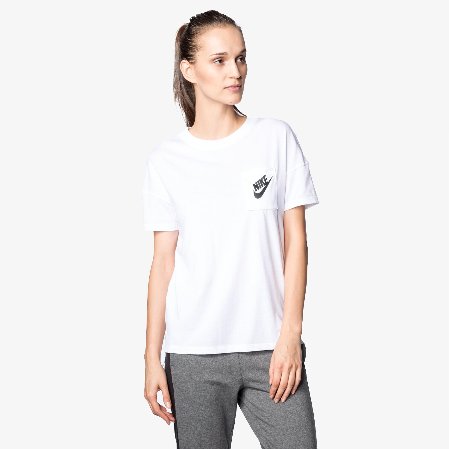 Damen T-Shirt NIKE T-SHIRT SIGNAL TEE 807232100 Weiß