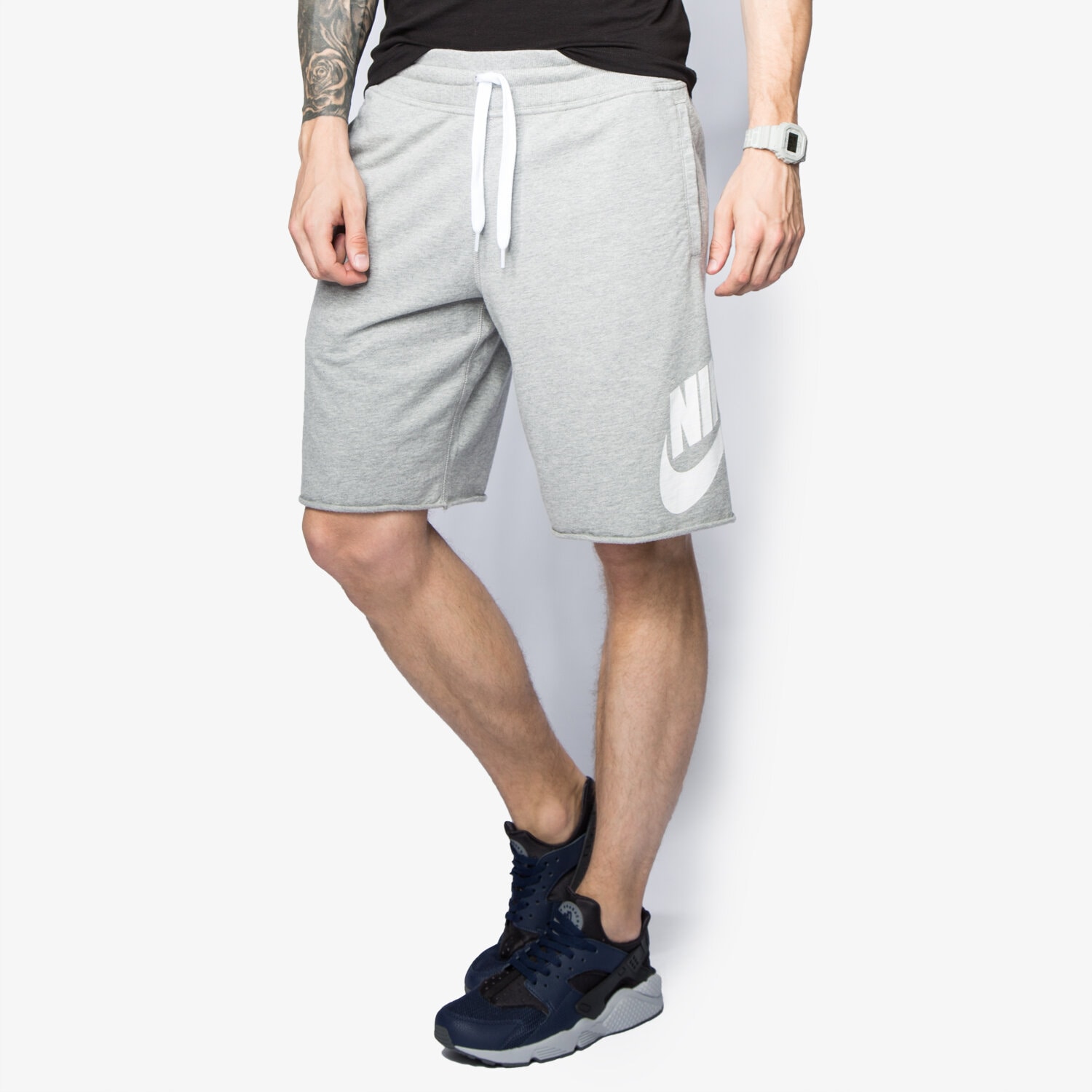 Herren Shorts NIKE SHORTS ALUMNI LT WT SHRT-SLSTC 728691063 Grau