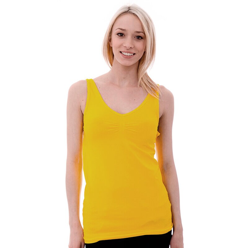 Damen T-Shirt TOP ADIDAS SPU SL TANK Z16813 Gelb