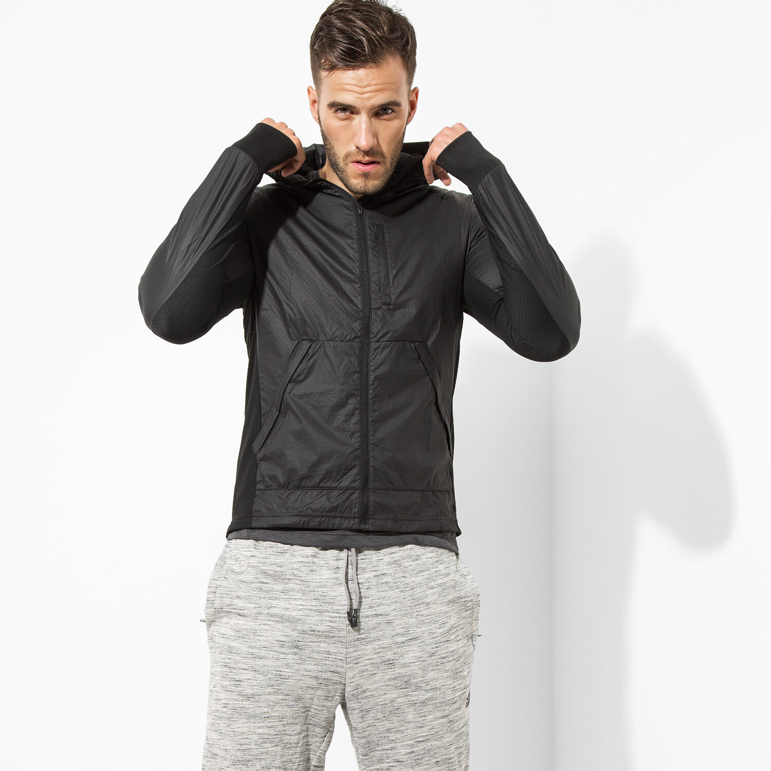 Herren Übergangsjacke ADIDAS JACKE SOFTSHEL PURE AM P JKT M AP9753 Schwarz