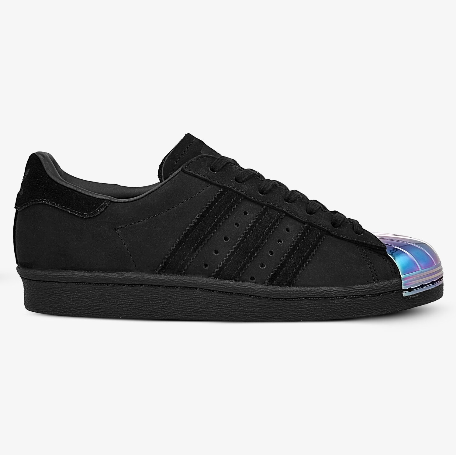 ADIDAS SUPERSTAR 80S TOE W METAL S76710 Schwarz